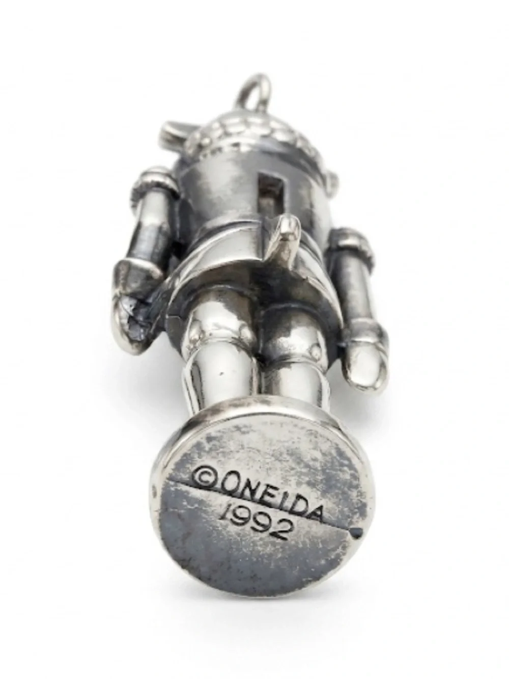 Oneida Nutcracker Silverplated Ornament Vintage